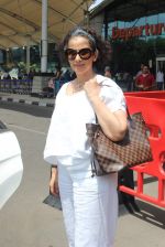 Manisha Koirala snapped at airport in Mumbai on 19th May 2015